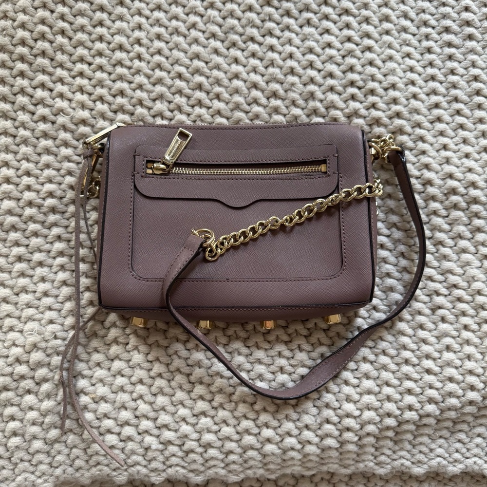 Rebecca Minkoff Taupe Crossbody Bag